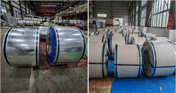 ASTM A463 Nhôm hợp kim silicon tráng cuộn Mesco nhúng nóng 508mm