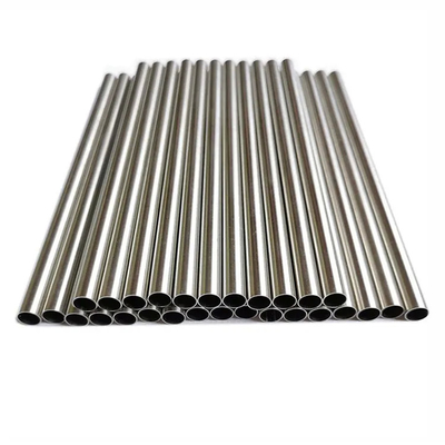 Ống thép không gỉ liền mạch được đánh bóng 201 Ss Màu ống dày tùy chỉnh 2500mm