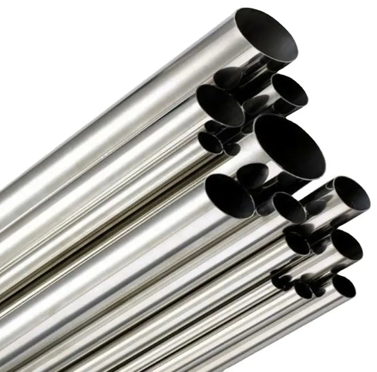 Ống thép không gỉ liền mạch được đánh bóng 201 Ss Màu ống dày tùy chỉnh 2500mm
